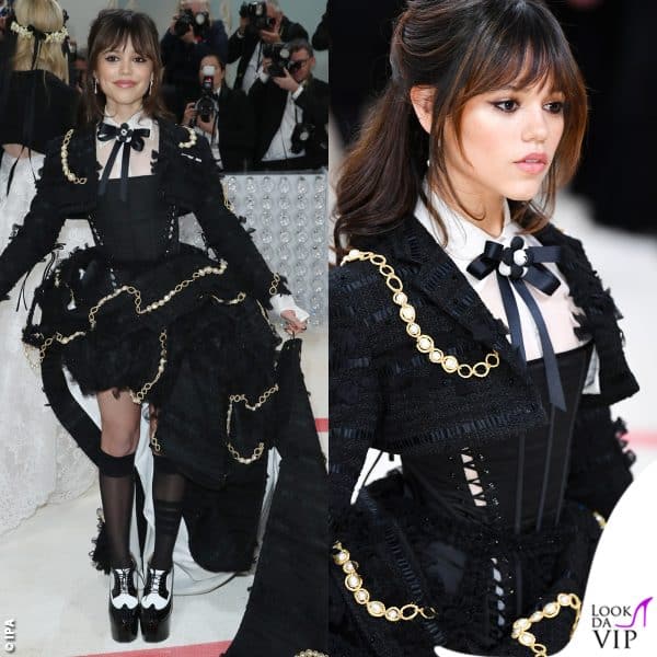 Jenna Ortega in Thom Browne 