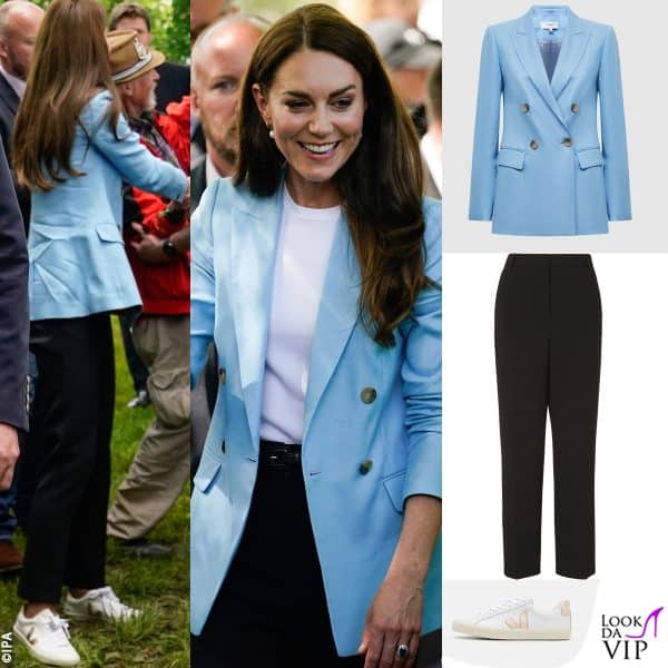giacca Reiss, pantaloni LK Bennett, sneakers Veja