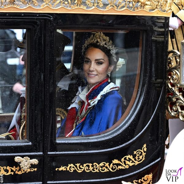 Kate in carrozza, come in una favola 