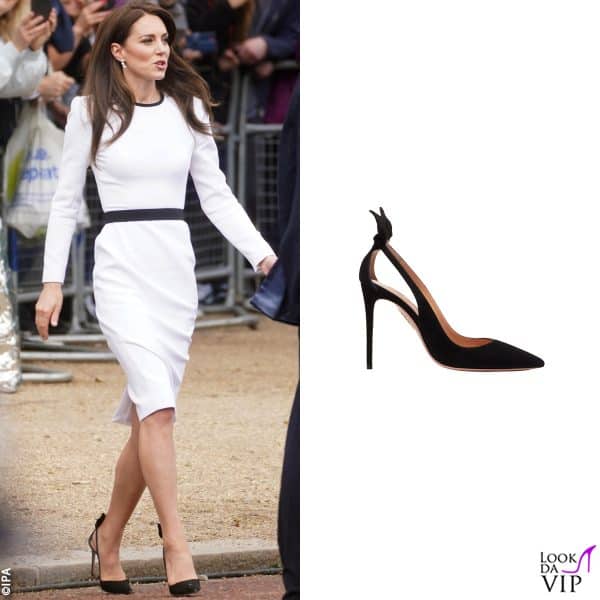 abito Jenny Packham, pump Aquazzura 