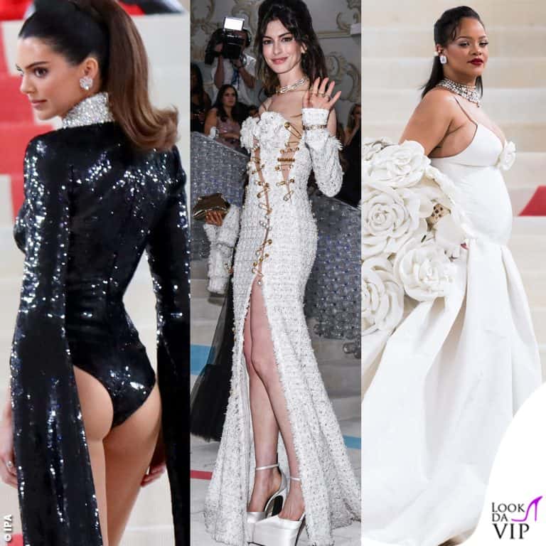 Sul tappeto rosso più atteso dell'anno le star hanno reso omaggio a Karl Lagerfeld