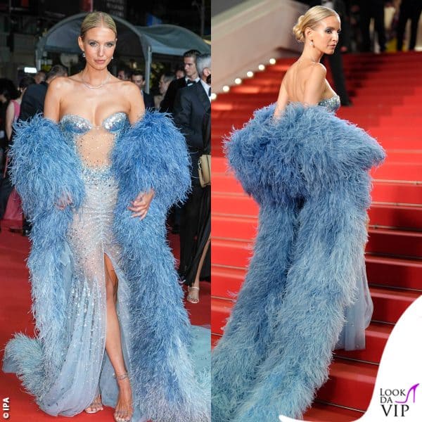 outfit Georges Hobeika per Leonie Hanne 