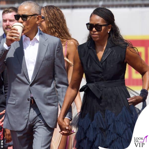 Barack e Michelle Obama alla University of Southern California per la laurea della figlia Sasha