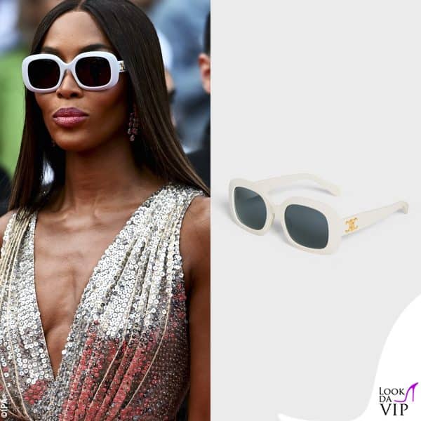 modello "Triomphe 10" di Celine per Naomi Campbell (420 euro)