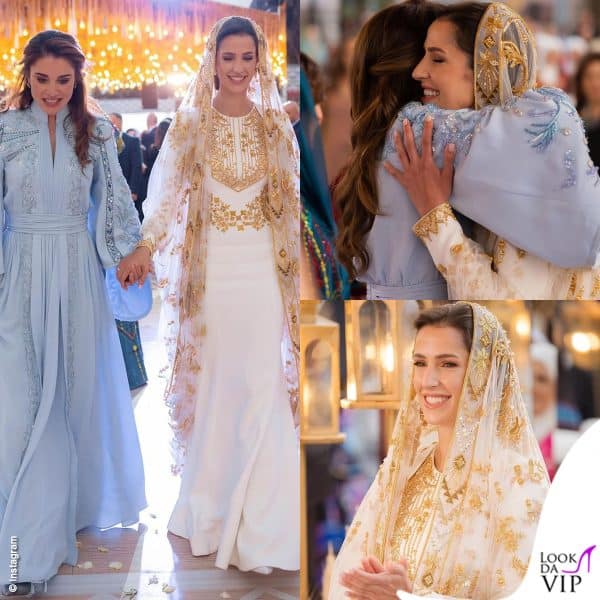 Rajwa Al Saif abito Honayda regina Rania di Giordania abito Saiid Kobeisy Henna party