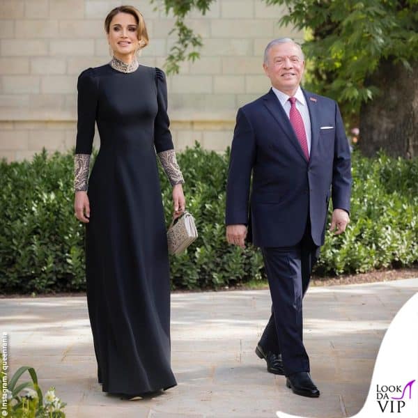 la regina Rania e il re Abdullah II di Giordania 