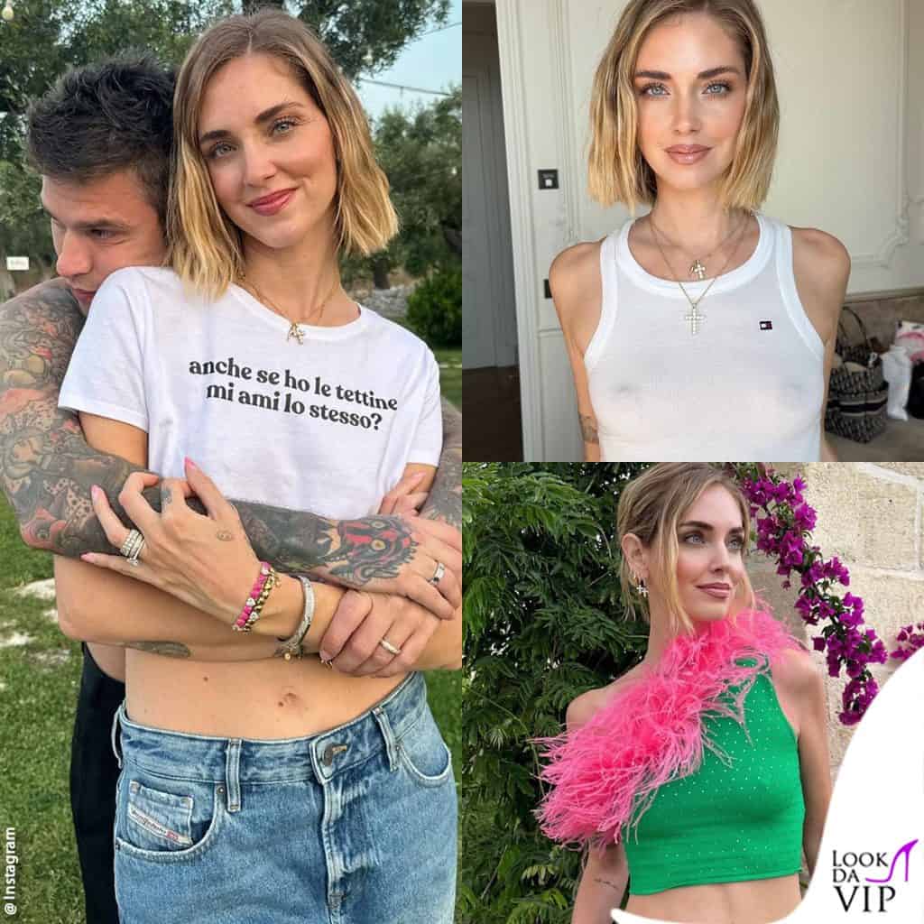 I look di Chiara Ferragni in Puglia
