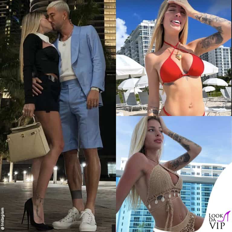 I look di Chiara Nasti in viaggio di nozze a Miami