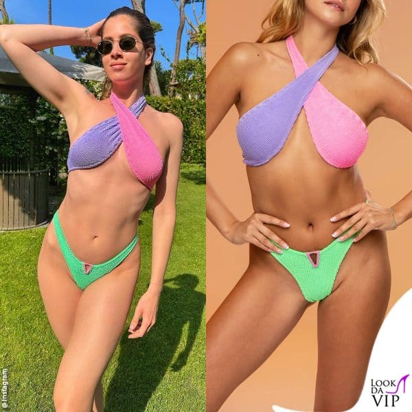 Francesca aveva già indossato questo modello a giugno 
