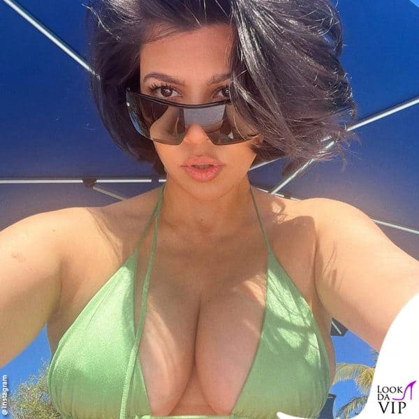 Kourtney dopo l'annuncio della gravidanza 
