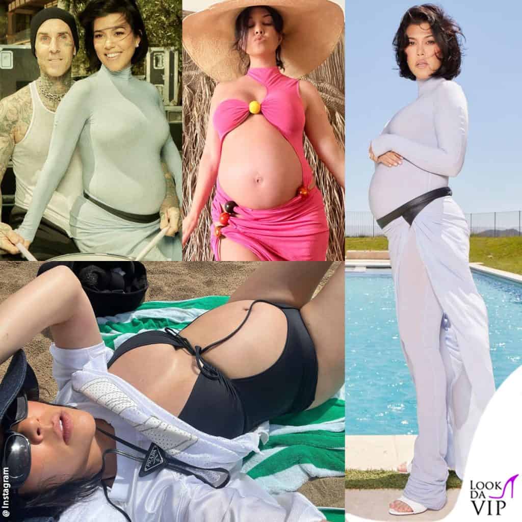I look premaman di Kourtney Kardashian