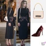 Letizia Ortiz e Rania di Giordania, stile impeccabile a Madrid
