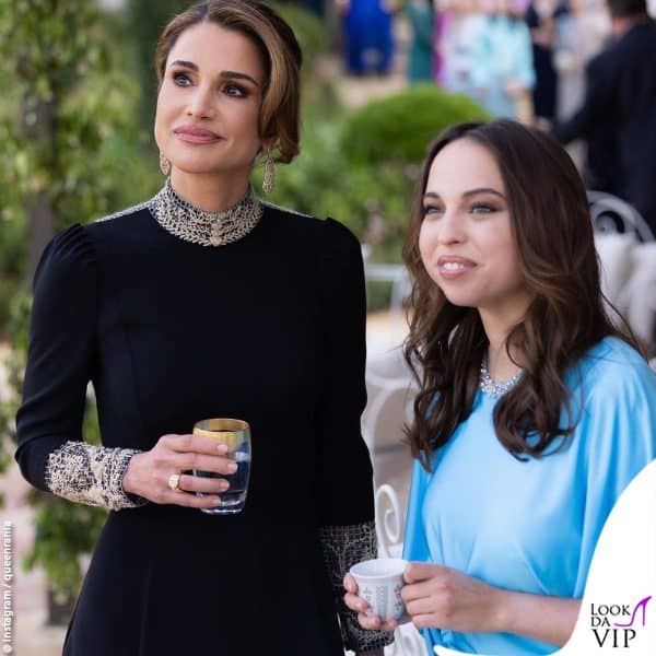 Rania con la figlia Salma 