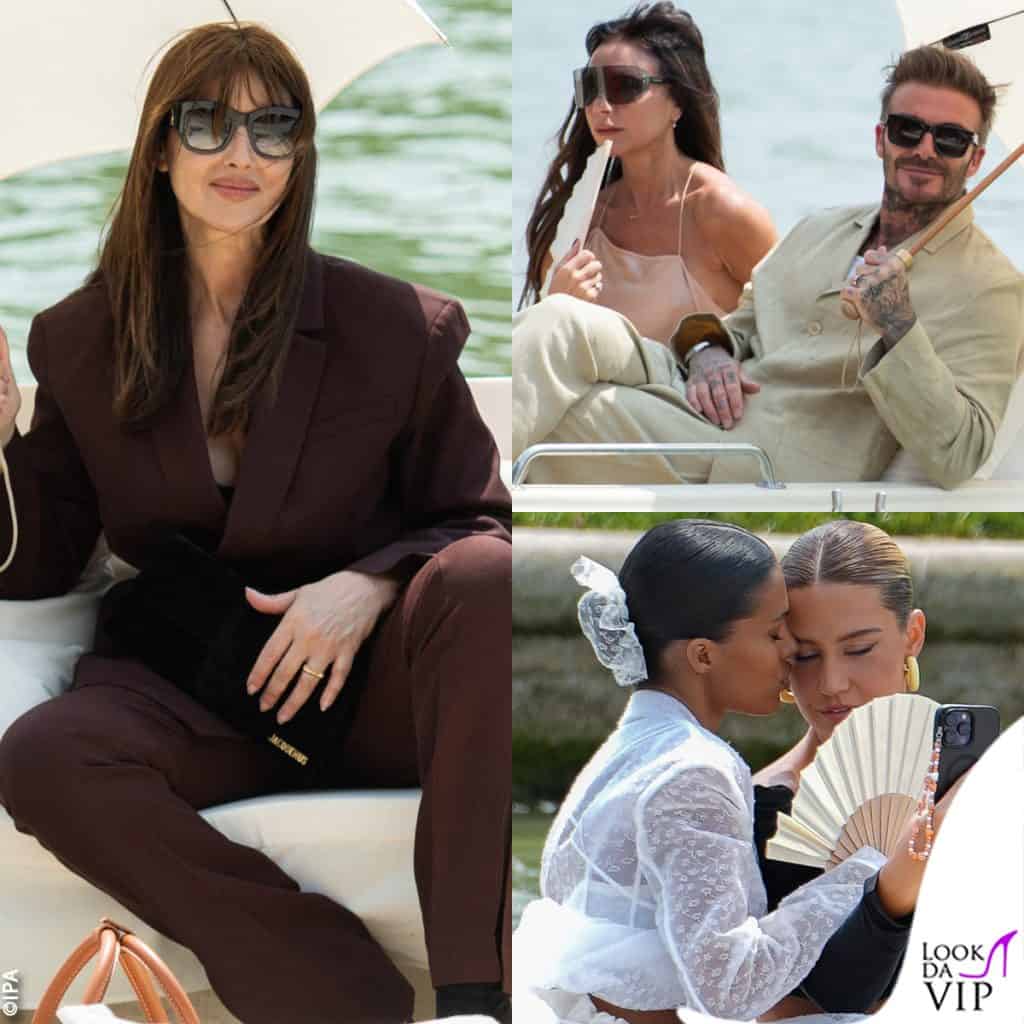 gli ospiti alla sfilata Jacquemus a Versailles