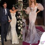Virginia Mihajlovic nozze Alessandro Vogliacco abito da sposa Galia Lahav