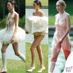 gli ospiti alla sfilata Jacquemus a Versailles