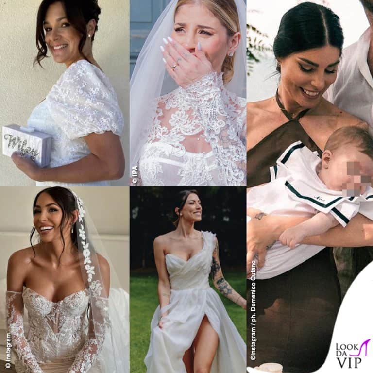 matrimoni battesimo alena seredova chiara nasti biaca atzei virginia mihajlovic giorgia migliorati