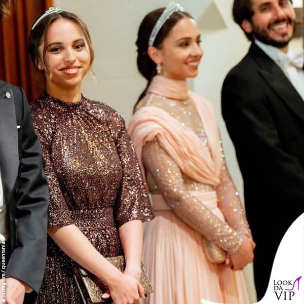 Salma al party con un abito Dolce&Gabbana, Iman indossa invece Giambattista Valli 