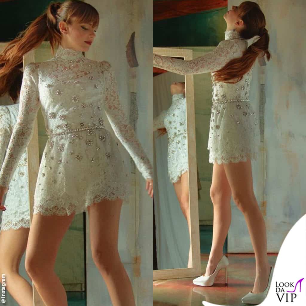 Annalisa sposa in Dolce&Gabbana: i dettagli del look