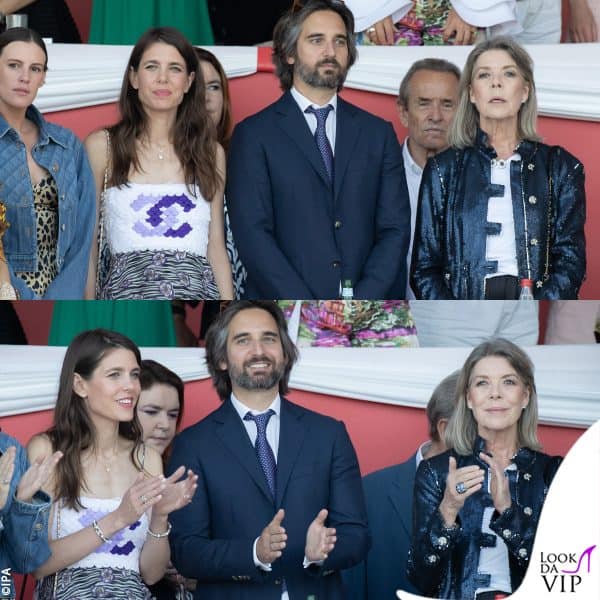 all'evento c'era anche il marito di Charlotte, Dimitri Rassam 