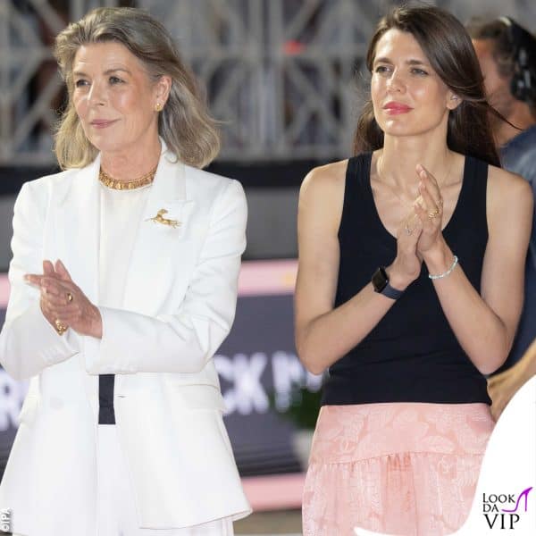 con lei c'era mamma Carolina di Monaco 