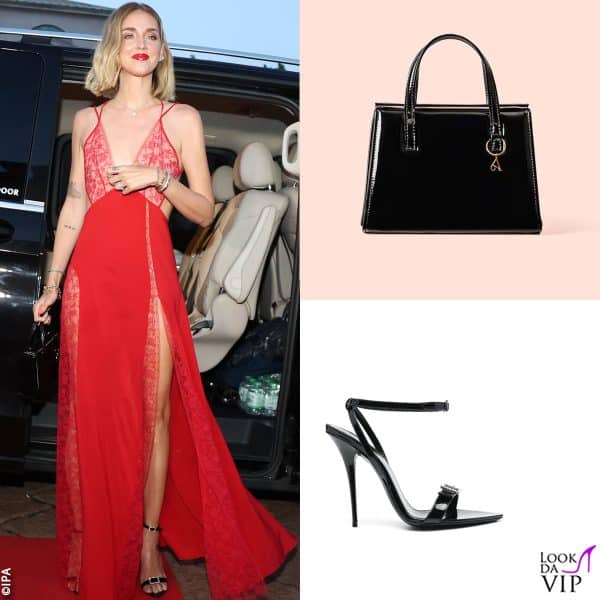 abito Nué Studio, borsa Alessandra Milano, sandali Saint Laurent 