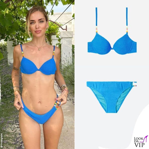 bikini Calzedonia per Chiara Ferragni