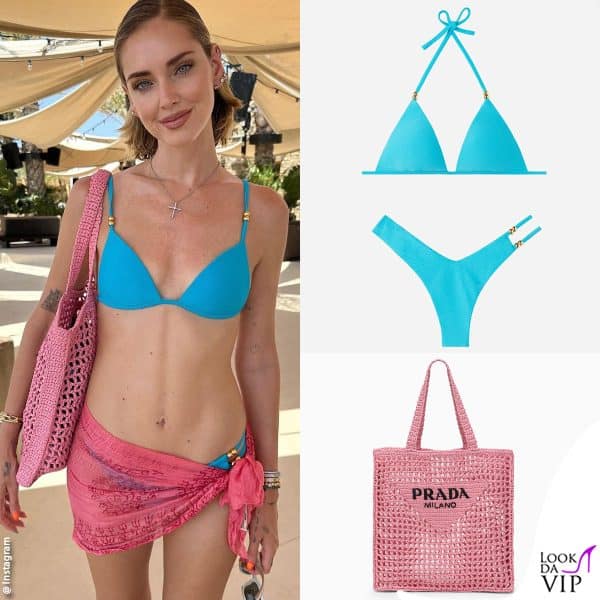 bikini Calzedonia, borsa Prada 