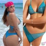 Clarissa Selassie bikini Calzedonia 1