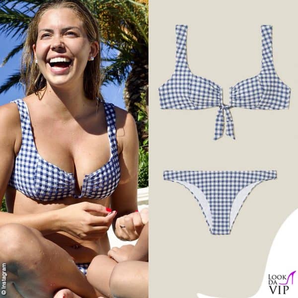 Costanza Caracciolo con un bikini Yamamay 