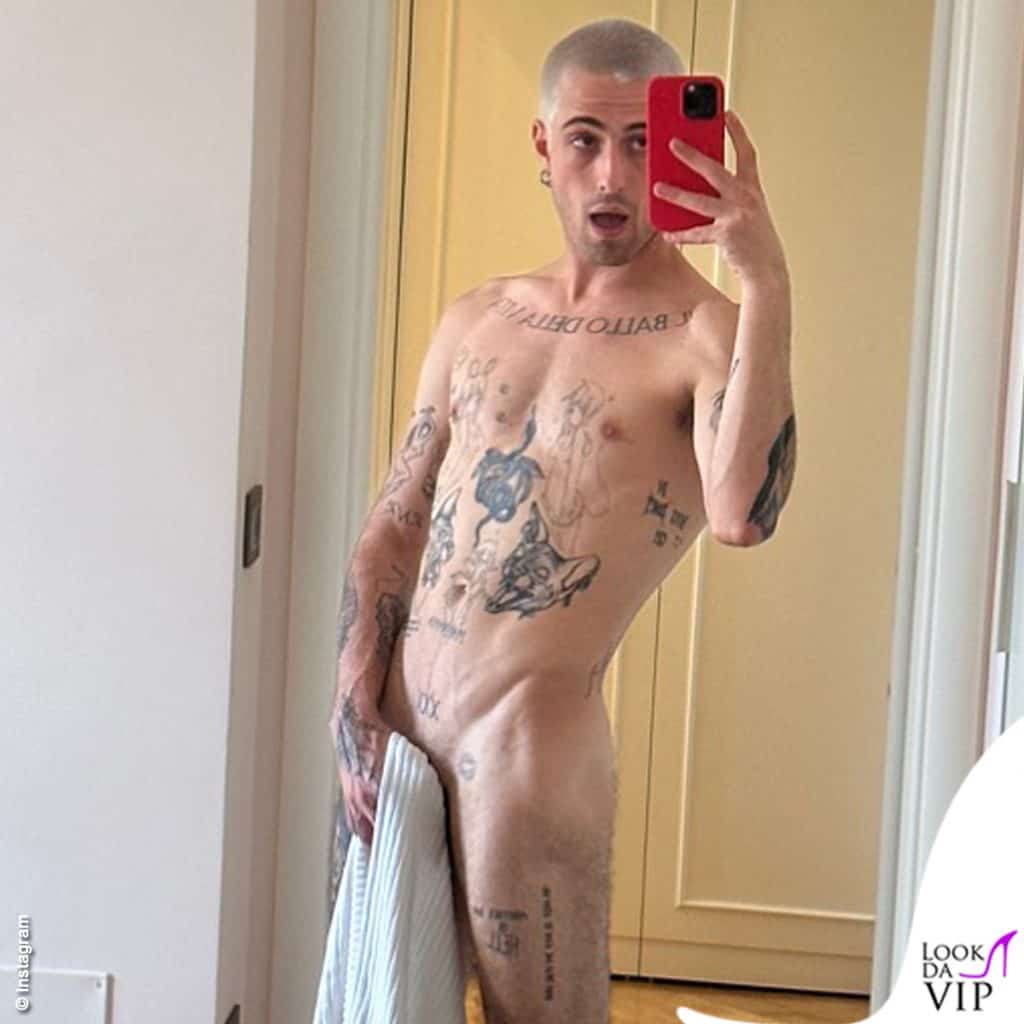 Damiano David nudo