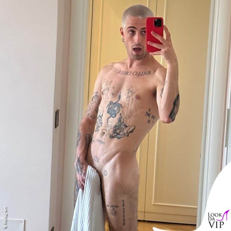Damiano David nudo