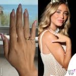 Diletta Leotta unghie
