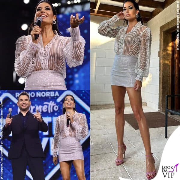 Elisabetta Gregoraci nella terza puntata di Radio Norba Cornetto Battiti Live
