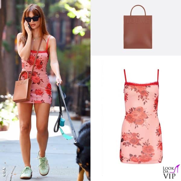 abito Guizio, borsa Loewe, sneakers Puma 
