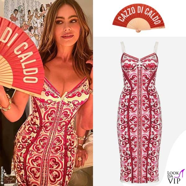 abito Dolce&Gabbana, ventaglio Fisura 