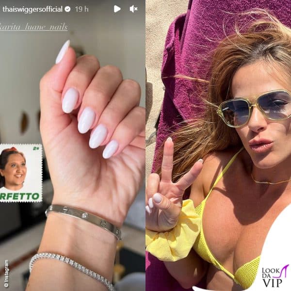 Anche Thais Wiggers sceglie lo smalto latte