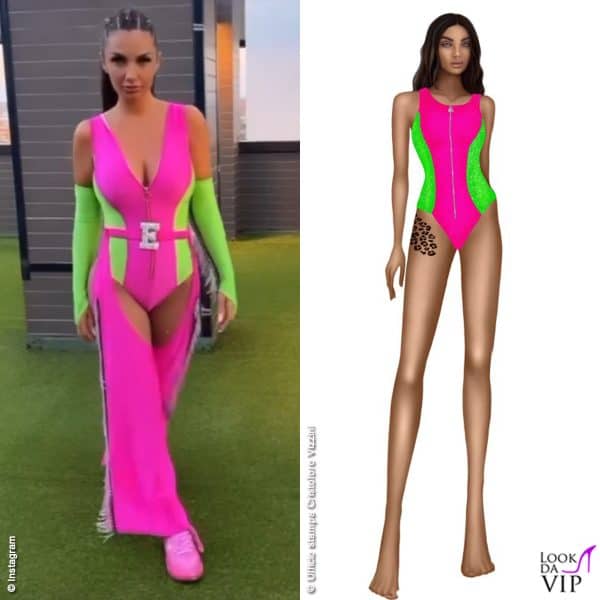 Sexy e audace in rosa shocking e verde fluo