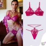 Elisabetta Canalis nella lingerie di pizzo