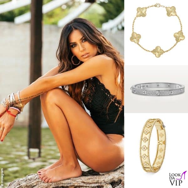 Cartier e Van Cleef & Arpels per Elisabetta Gregoraci 