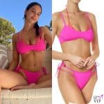 Paola Di Benedetto bikini rosa Goldenpoint