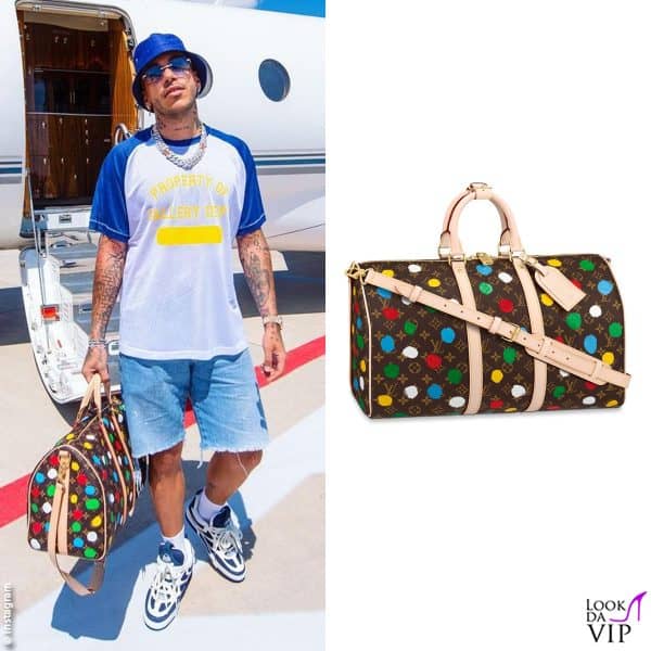 "Keepall" anche per Sfera Ebbasta ma della capsule di Yayoi Kusama 