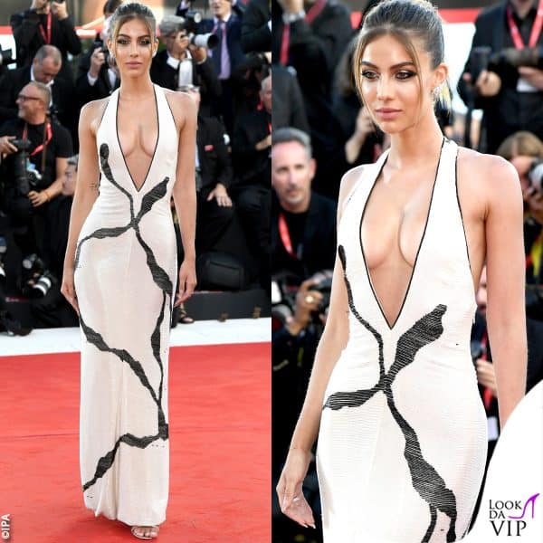 Elisa Visari in Giorgio Armani 