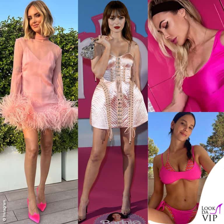 trend look rosa come Barbie