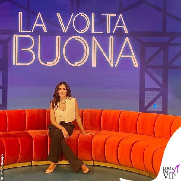 Caterina Balivo a "La volta buona"