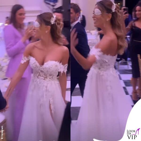 Il look per il party alla reggia di Venaria, sempre Atelier Emé
