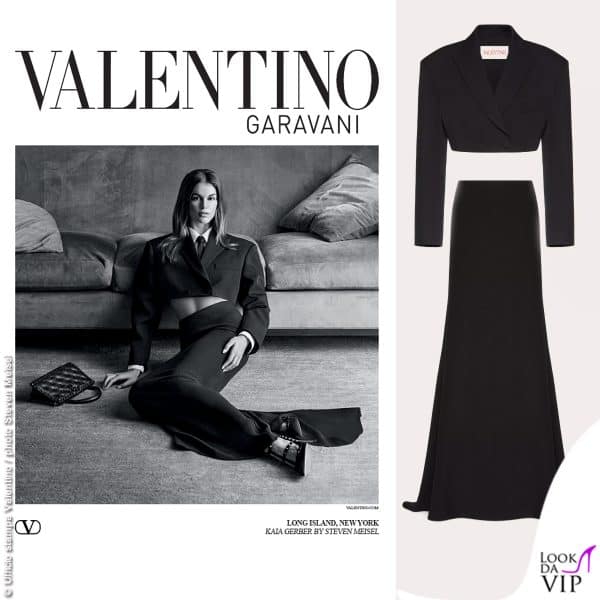 Bellezza e audacia rendono Kaia perfetta per Valentino