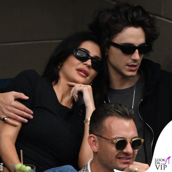 agli US Open con il fidanzato Timothée Chalamet 