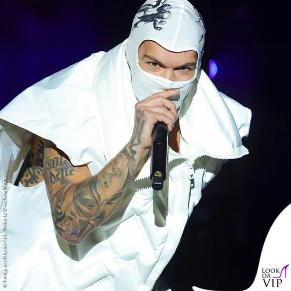 Blanco si è esibito sia in apertura che in chiusura dello show