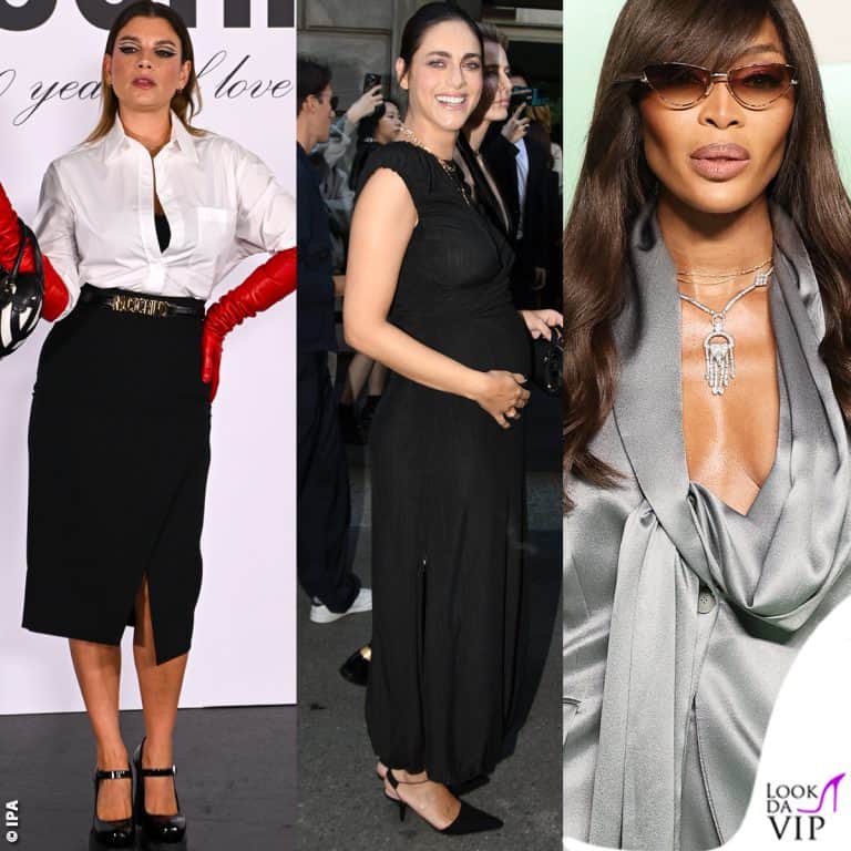 MFW Emma Marrone Miriam Leone Naomi Campbell
